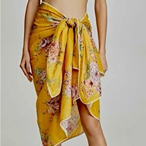 Zimmermann Golden Floral Sarong